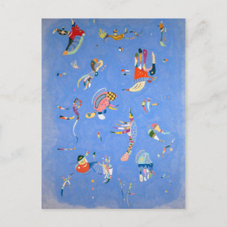 Carte Postale Bleu ciel | Kandinsky |