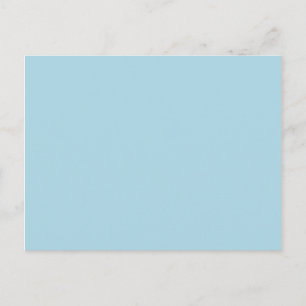 Carte Postale Bleu Clair Uni