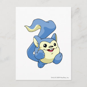Carte Postale Bleu de Meerca