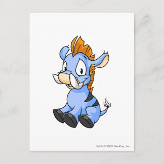 Carte Postale Bleu de Moehog