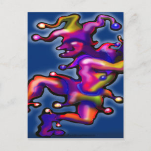 Carte Postale Bleu Jester Saphire