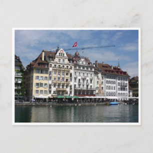 Carte Postale bleu lucerne