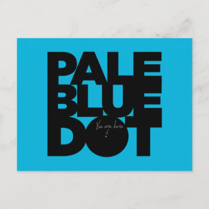 Carte Postale Bleu pâle