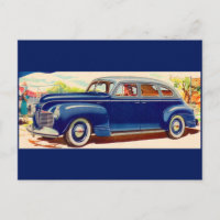 bleu Plymouth 1941