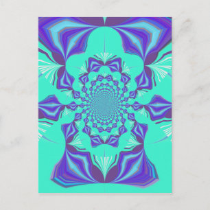 Carte Postale Bleu précieux