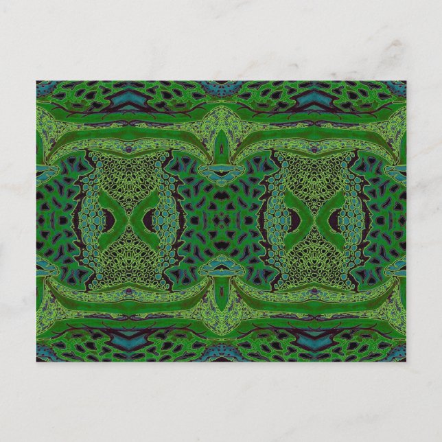 Carte postale BLEUE OCÉAN (Devant)