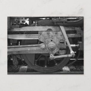 Carte Postale Bleus de chemin de fer en voie de disparition