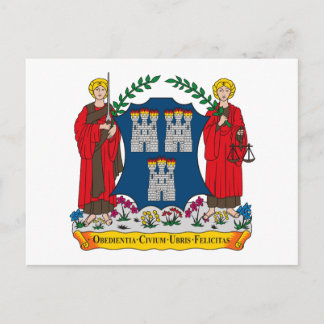 Carte postale blindée de Dublin