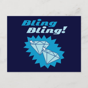 Carte Postale Bling Bling