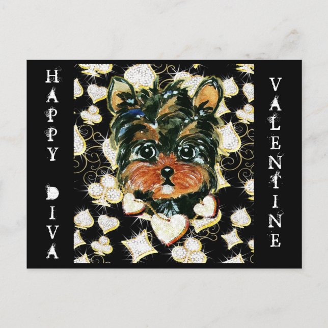 CARTE POSTALE BLING POO (Devant)