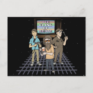Carte Postale Blink of Death Postcard