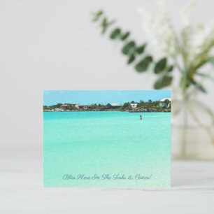 CARTE POSTALE BLISS DANS LES TURCS & CAICOS