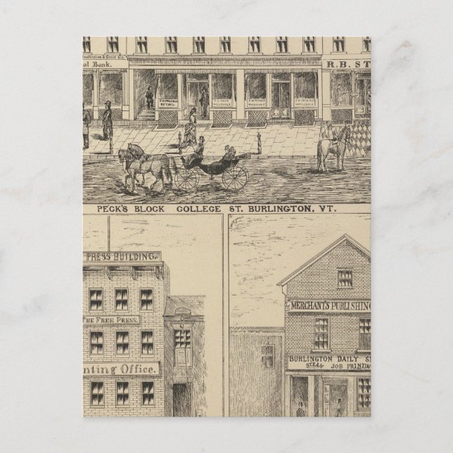 Carte Postale Bloc de Peck (Devant)