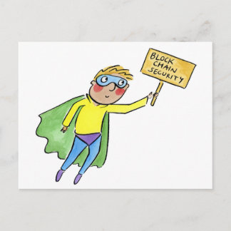 Carte Postale Block Chain Security