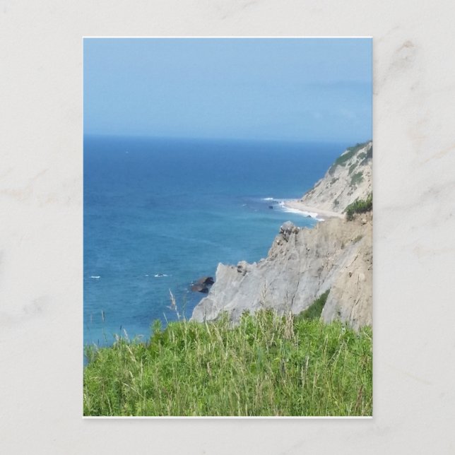 Carte Postale Block Island Bluffs - Block Island, Rhode Island (Devant)