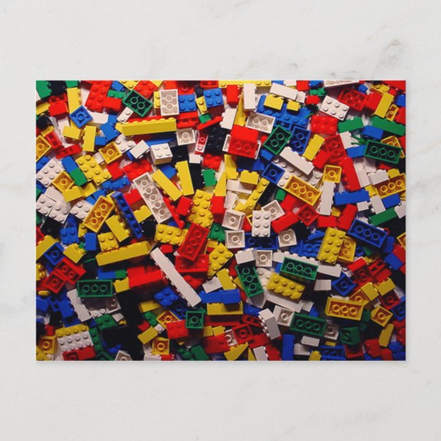 Carte Postale Blocs de construction (Devant)