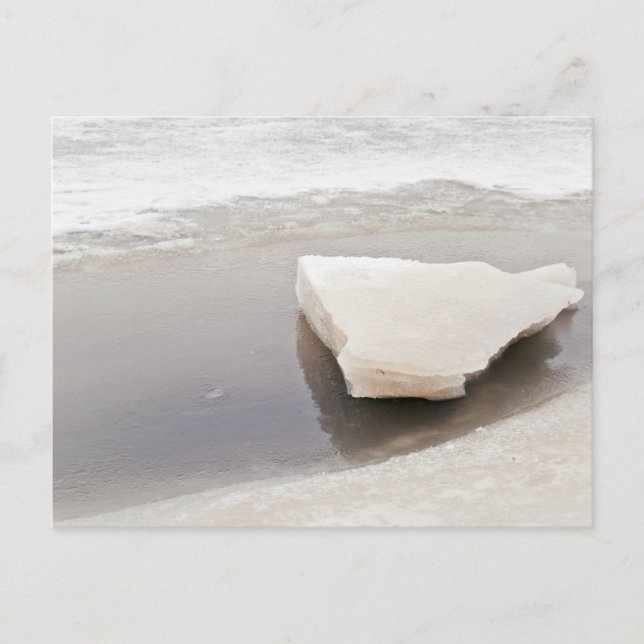 Carte Postale Blocs de glace (Devant)