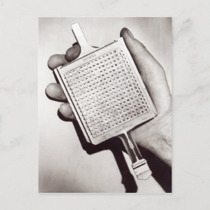 Carte Postale Blocs de type