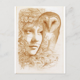 Carte Postale Blodeuwedd