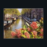 Carte Postale Bloemgracht Amsterdam Summer<br><div class="desc">Bonjour ! J'espère que vous aimez cette photo que j'ai prise ! N'hésitez pas à ajouter votre propre texte et à consulter mes boutiques pour plus de détails !</div>