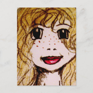carte postale blondi art