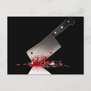 Carte Postale Bloody Cleaver
