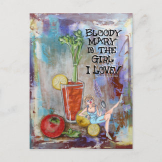 Carte postale Bloody Mary Kitchen Bar