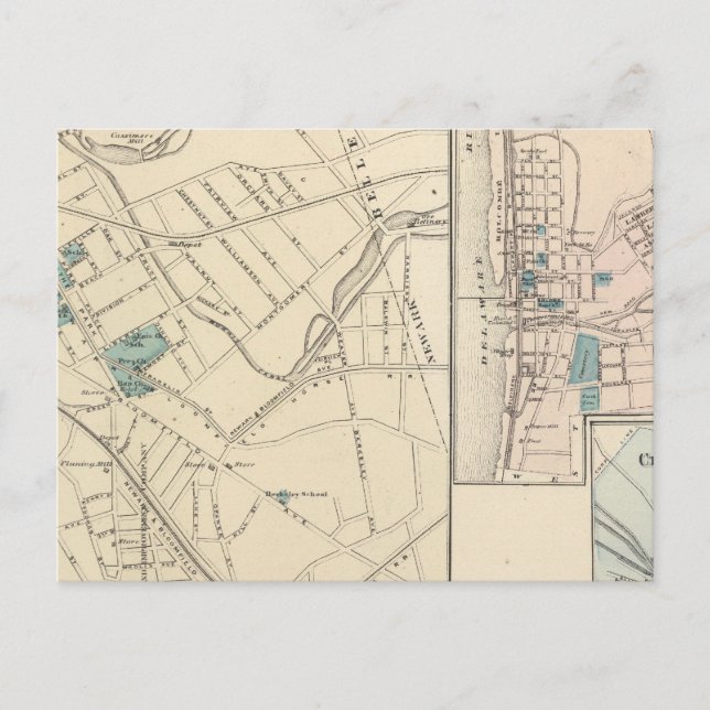 Carte Postale Bloomfield, NJ (Devant)