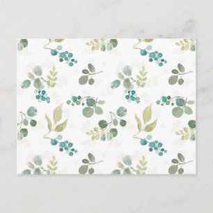 Carte Postale Blooming Delight Pattern