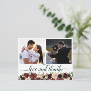 Carte Postale Blooms rustiques   Terracotta 2 Photo Love and Tha