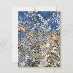 CARTE POSTALE BLOSSOM D'ARBRE