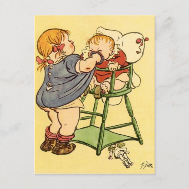 Carte Postale Blow Harder - Zille (Devant)