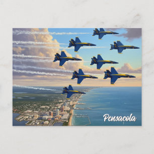 Carte Postale Blue Angels à Pensacola Floride