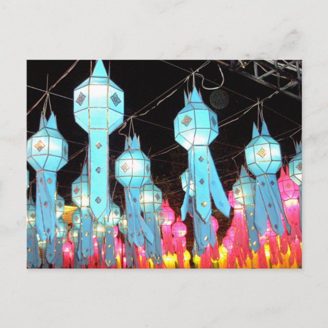 Carte Postale Blue Chiang Mai (Devant)