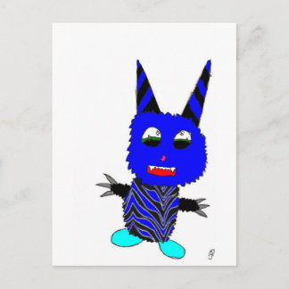 Carte Postale Blue Gremlin