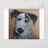 Blue Heeler Labrador Peinture de chiot
