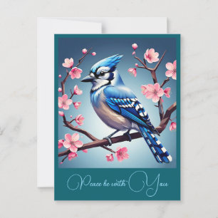 CARTE POSTALE " BLUE JAY "