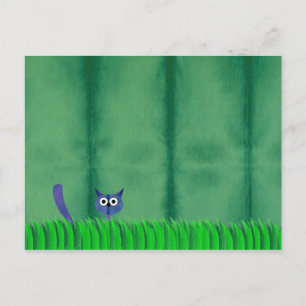 Carte postale BLUE KITTY