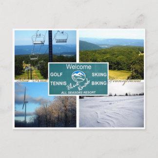 Carte Postale Blue Knob, Pennsylvanie