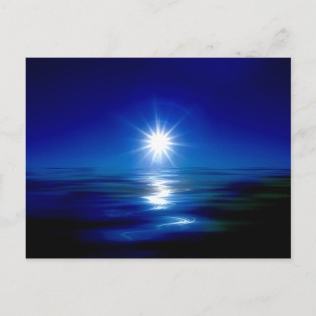 Carte postale Blue Maui Sunrise (Devant)
