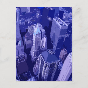 Carte Postale Blue New York