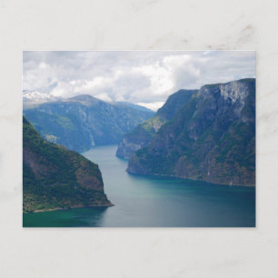 Carte postale Blue Norwegian Fjord Dream