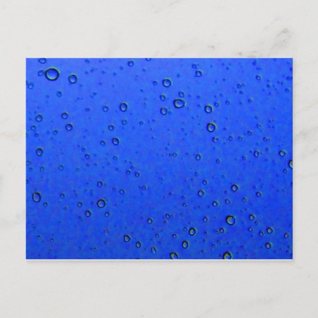Carte postale Blue Planet Bubbles (Devant)
