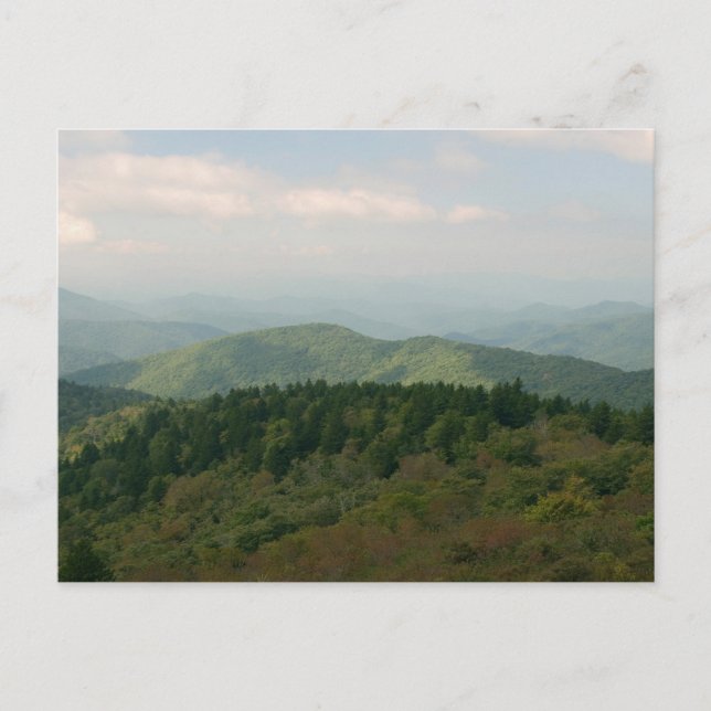 Carte Postale Blue Ridge Mountains (Devant)