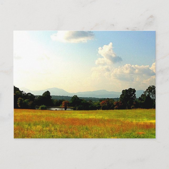 Carte Postale Blue Ridge Mountains (Devant)