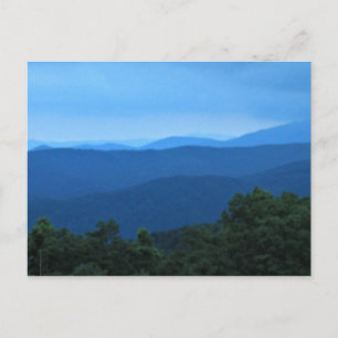Carte Postale Blue Ridge Mountains
