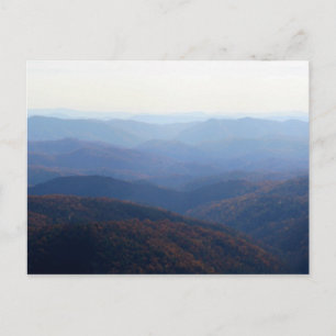 Carte Postale Blue Ridge Mountains, Caroline du Nord