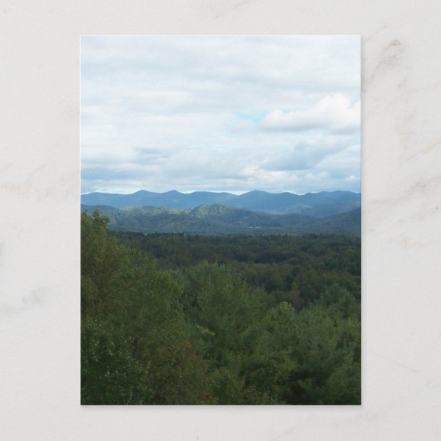 Carte Postale Blue Ridge Mountains - NC (Devant)