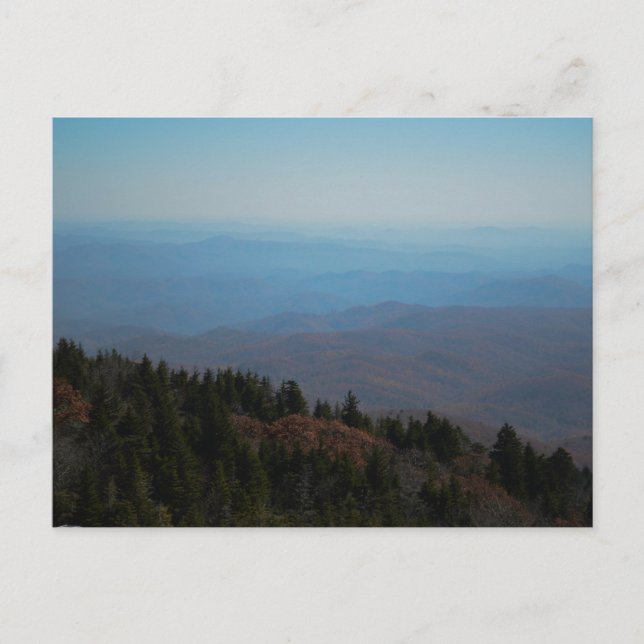 Carte Postale Blue Ridge Mountains Paysage Pittoresque Nature Ph (Devant)