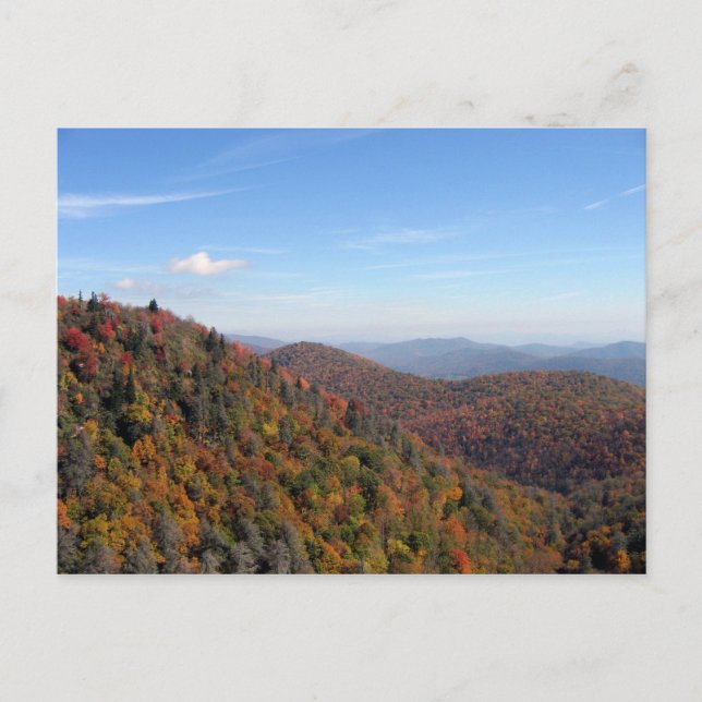 Carte postale Blue Ridge Parkway (Devant)